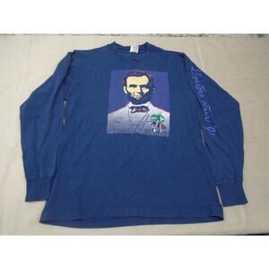 Vintage SIU Southern Illinois Med School Abraham Lincoln Shirt Mens Medium Abe